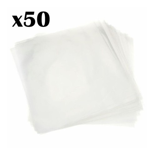 50x clear polyethylene - 12",