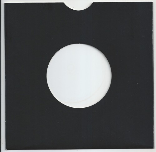 Black cardboard record - cardboard,