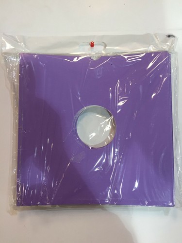 Vinyl purple card - 25,