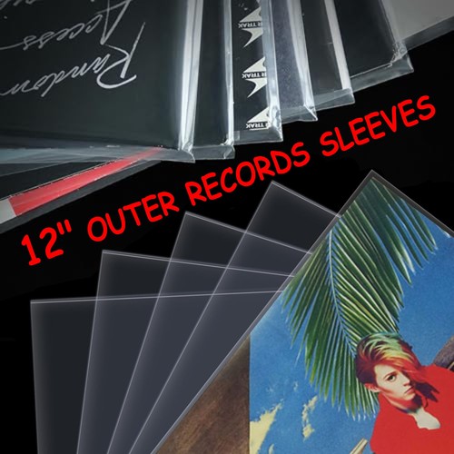 Inch album record sleeves - 12,