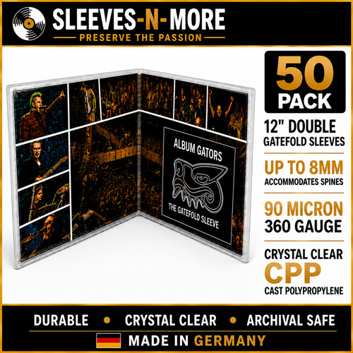 Double gatefold vinyl - double,