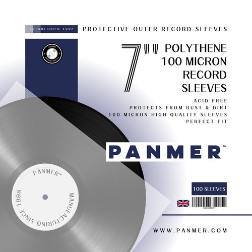 Polythene record sleeves - polythene,