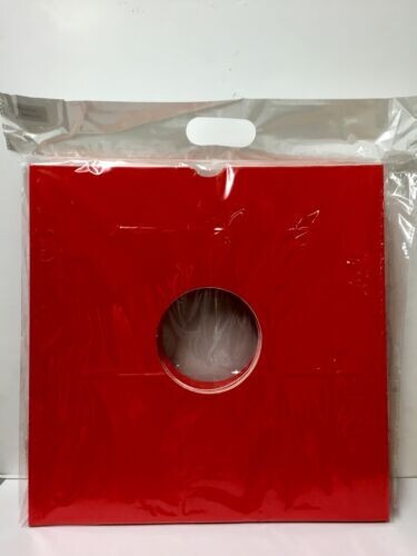 Vinyl red cardboard - 5, x