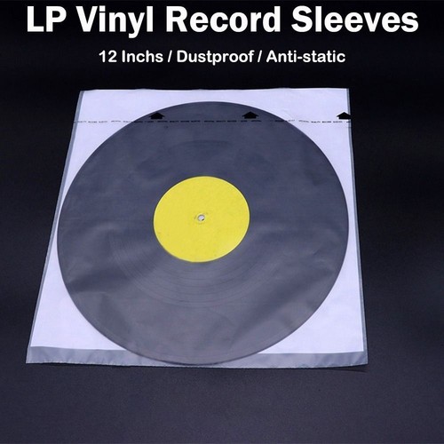 White vinyl records sleeve - records, 12