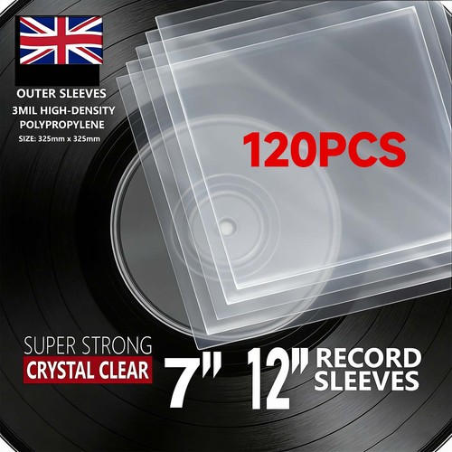 Inch vinyl record sleeves - 12/7,