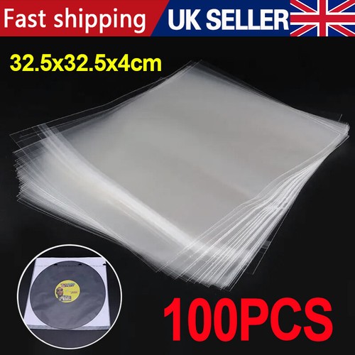 100pcs polythene record - 12",