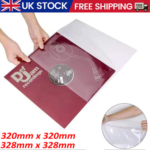 100pcs inch record sleeves - 100pcs,