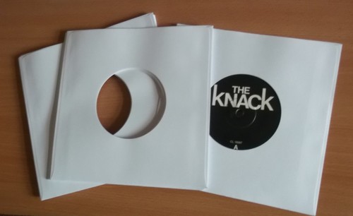 Vinyl record white - 7",