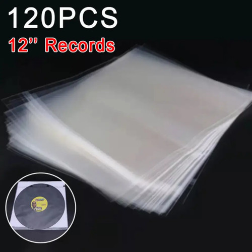 120pcs inch record covers - 120pcs,