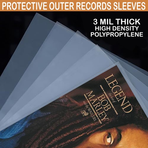 Vinyl plastic record outer - record,