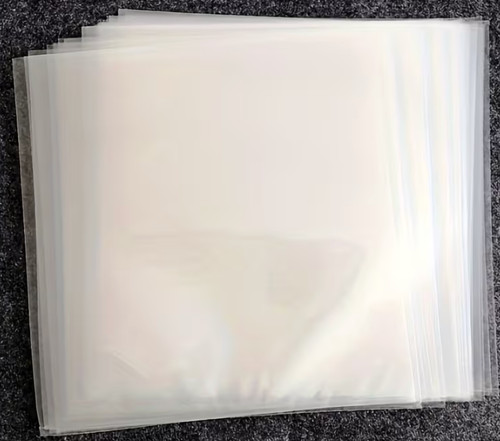 Clear outer record sleeves - 12",